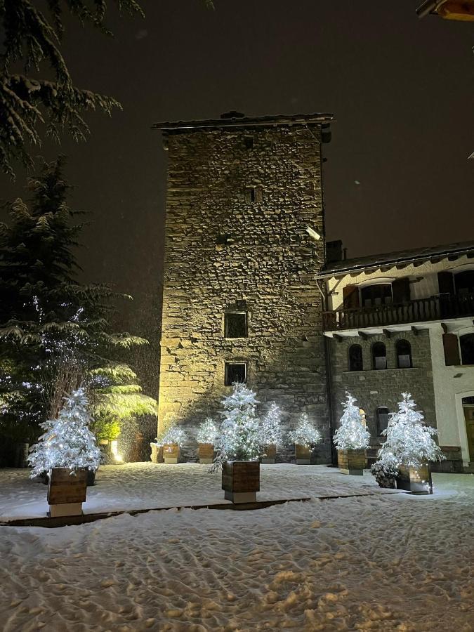 Chalet Blanc "Le Flocon" Courmayeur Bagian luar foto